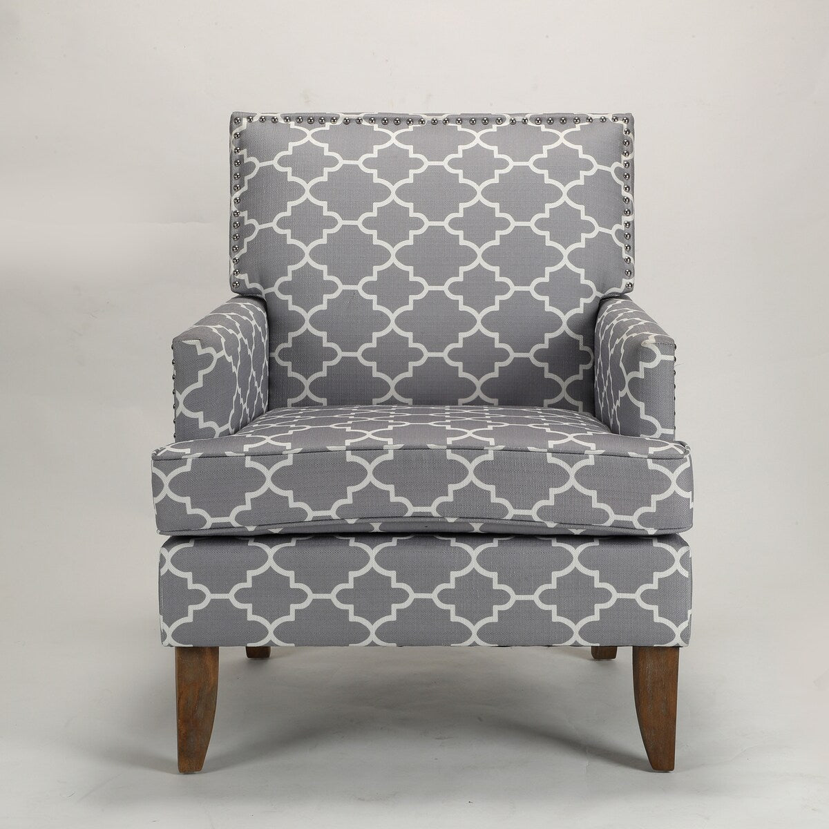 Tufted Solid Wood Accent Chair