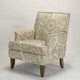 Tufted Solid Wood Accent Chair