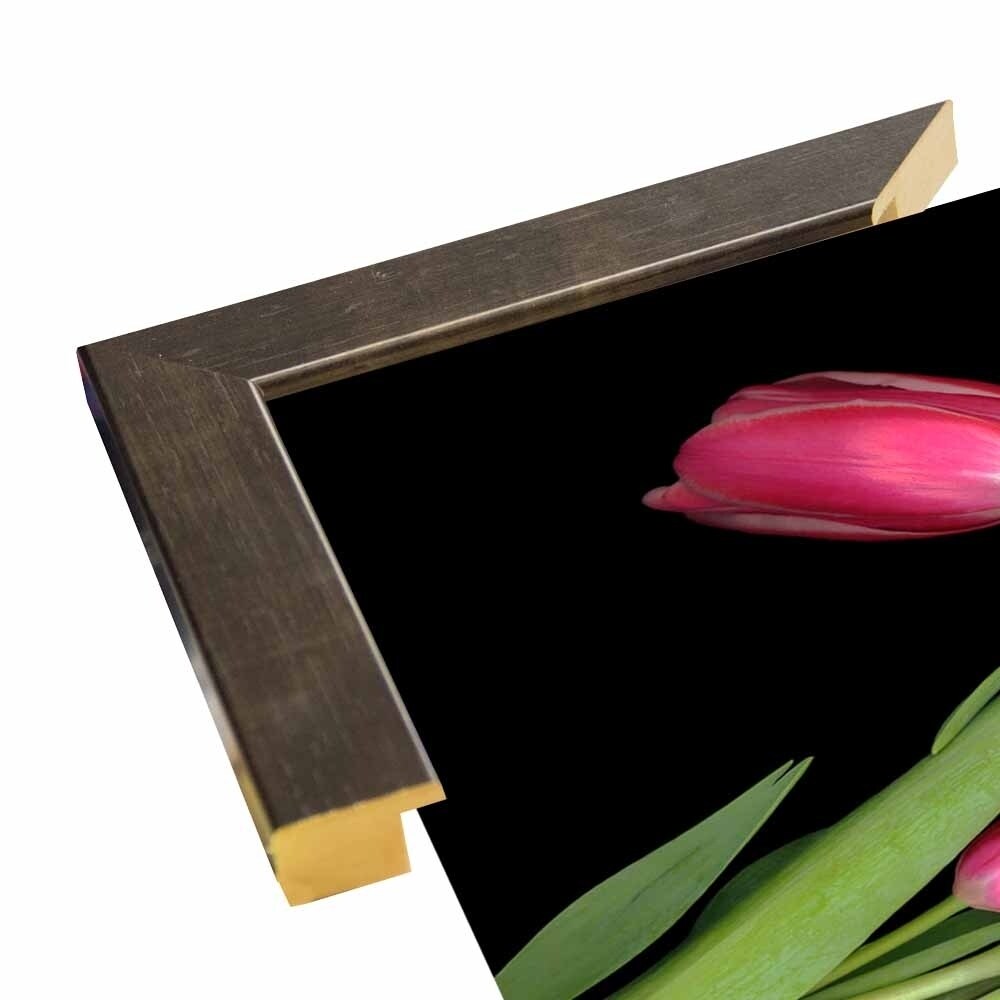 Tulips #3-SUSBAR98750 Print 24"x32" by Susan S. Barmon