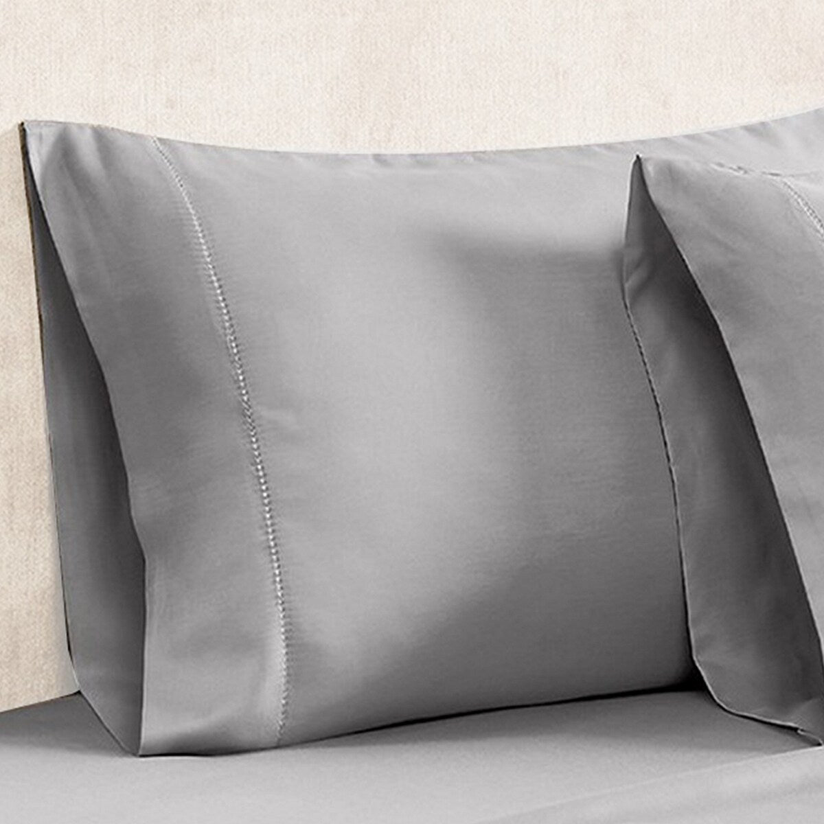 Tulsa 1200 Thread Count Tri Blend 6 Piece King Sheet Set, Silver By The Urban Port