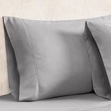 Tulsa 1200 Thread Count Tri Blend 6 Piece King Sheet Set, Silver By The Urban Port