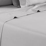 Tulsa 1200 Thread Count Tri Blend 6 Piece King Sheet Set, Silver By The Urban Port