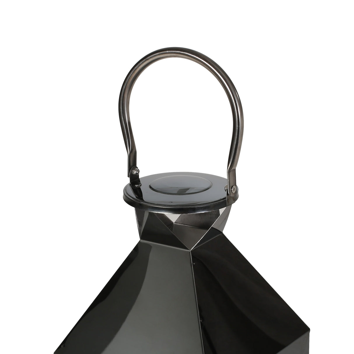 Tulsa Modern Outdoor Stainless Steel Lantern by Christopher Knight Home