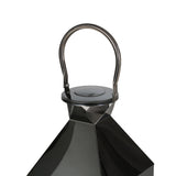 Tulsa Modern Outdoor Stainless Steel Lantern by Christopher Knight Home