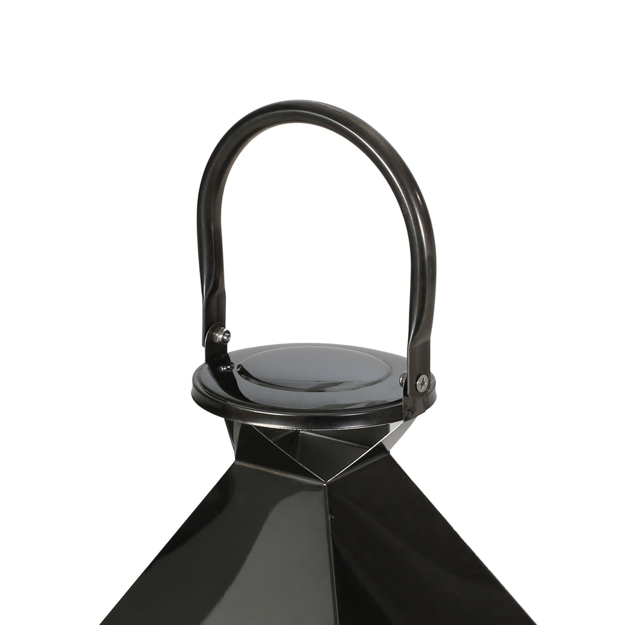 Tulsa Modern Outdoor Stainless Steel Lantern by Christopher Knight Home