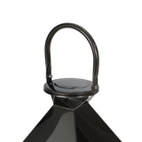 Tulsa Modern Outdoor Stainless Steel Lantern by Christopher Knight Home