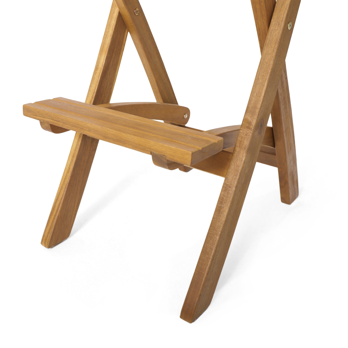 Tundra Outdoor Acacia Wood Bar Stool by Christopher Knight Home (Set of 2)