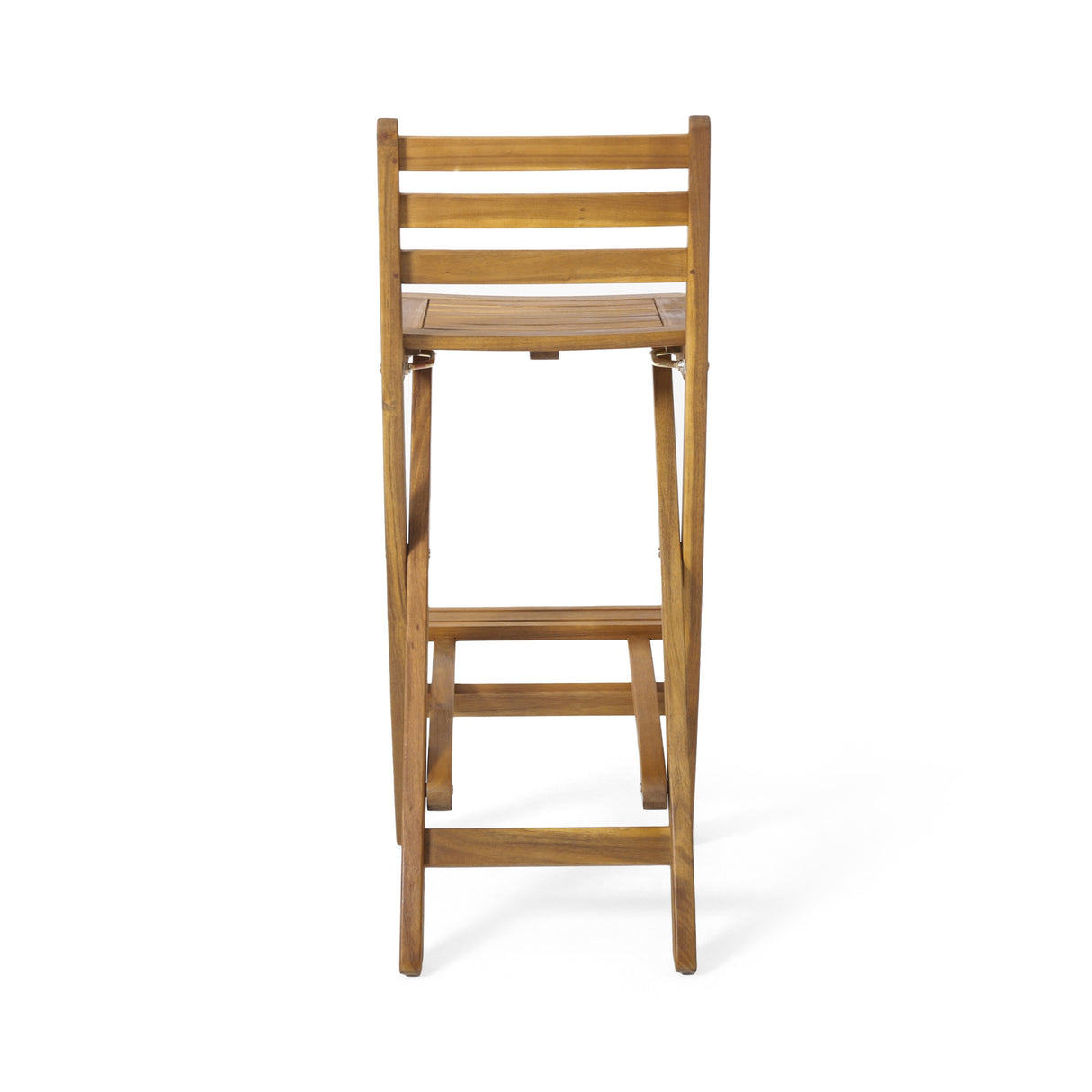 Tundra Outdoor Wood Barstool by Christopher Knight Home - 21.50" D x 15.00" W x 41.25" H