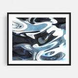 Turbulence 06 Digital Coastal Love Nautical Ocean Art Print/Poster