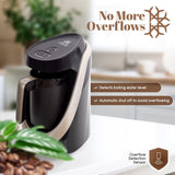 Turkish Coffee Maker - 100% BPA Free, 120V, 1 to 4 Cup Brewing Capacity with Cook Sense Technology of Turkish & Greek Coffee