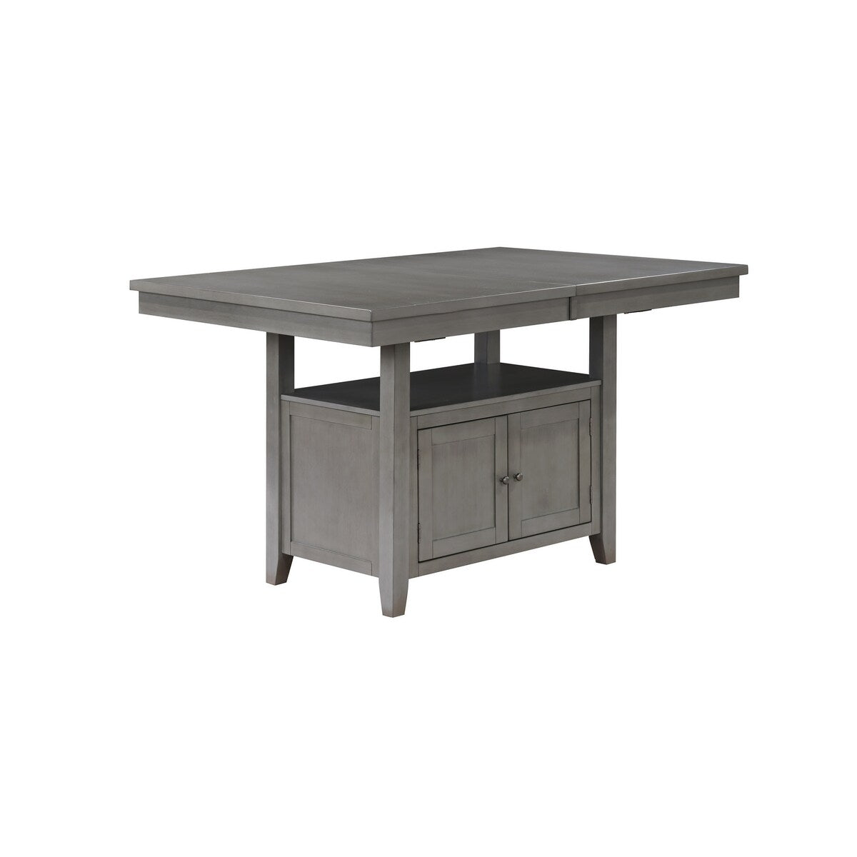 Tuscan Hills 7pc Piece Gray Pub Storage Dining Set