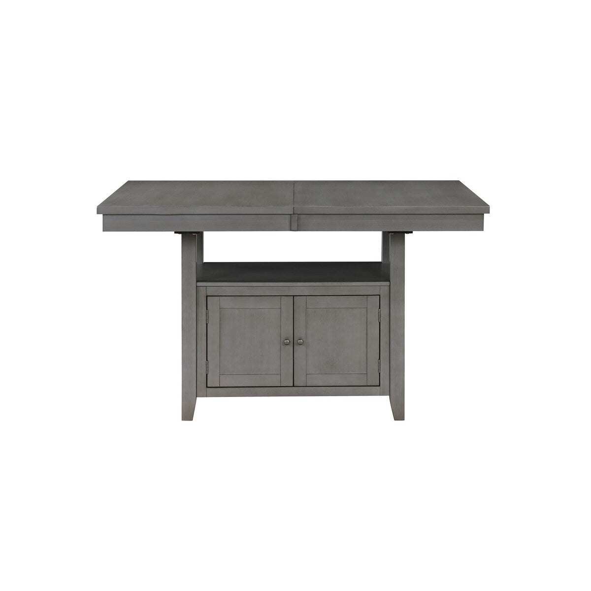 Tuscan Hills 7pc Piece Gray Pub Storage Dining Set
