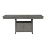 Tuscan Hills 7pc Piece Gray Pub Storage Dining Set