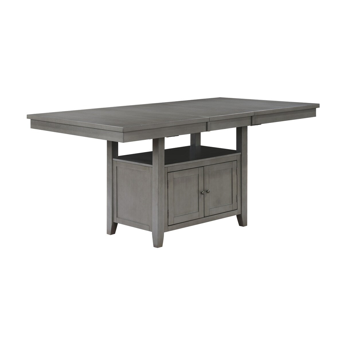 Tuscan Hills 7pc Piece Gray Pub Storage Dining Set