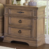 Tuscany Cream 3-piece Platform Bedroom Set with Dresser