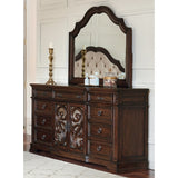 Tuscany Cream 3-piece Platform Bedroom Set with Dresser