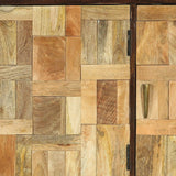 Tutherly Mango Wood 3 Door Sideboard by Christopher Knight Home