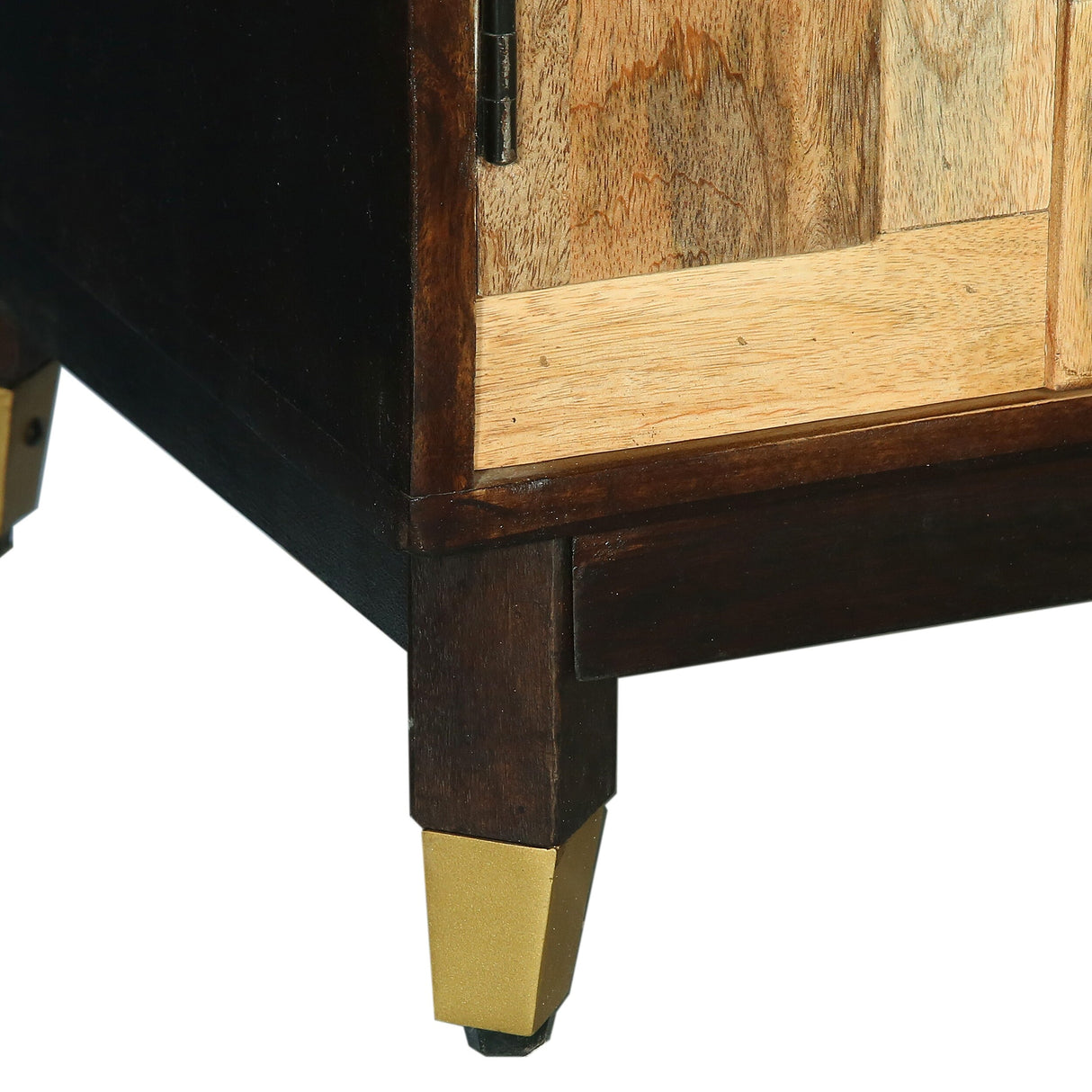Tutherly Mango Wood 3 Door Sideboard by Christopher Knight Home
