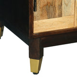 Tutherly Mango Wood 3 Door Sideboard by Christopher Knight Home