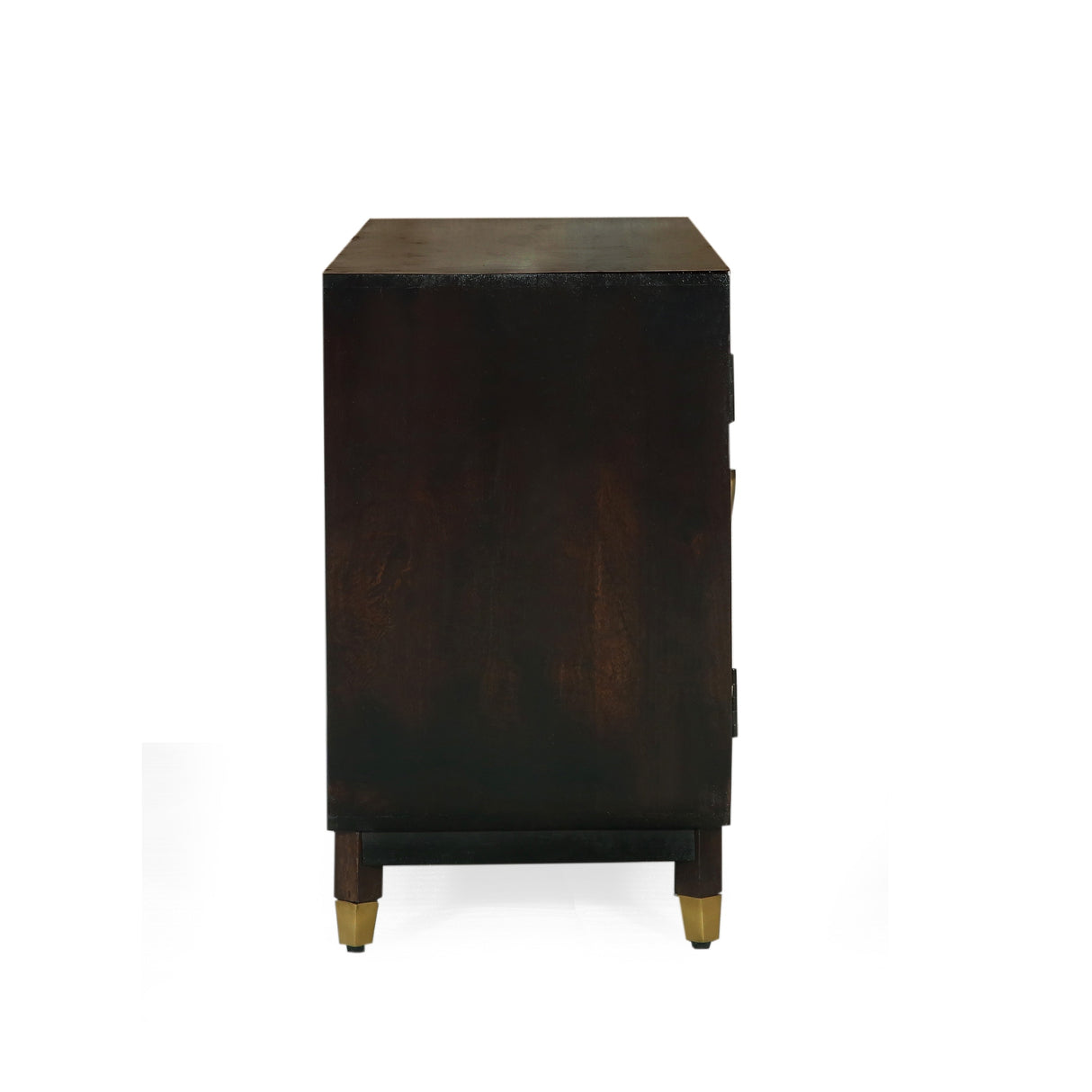 Tutherly Mango Wood 3 Door Sideboard by Christopher Knight Home
