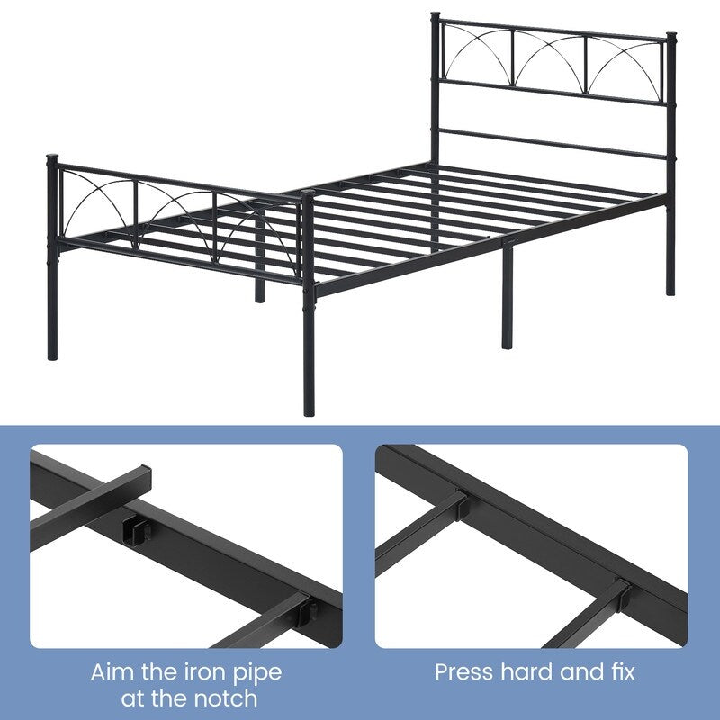 Twin Bed Frame for Girls