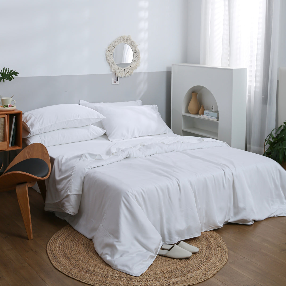 Twin Ducks Inc Rayon from Bamboo Pillowcase (Set of 2)