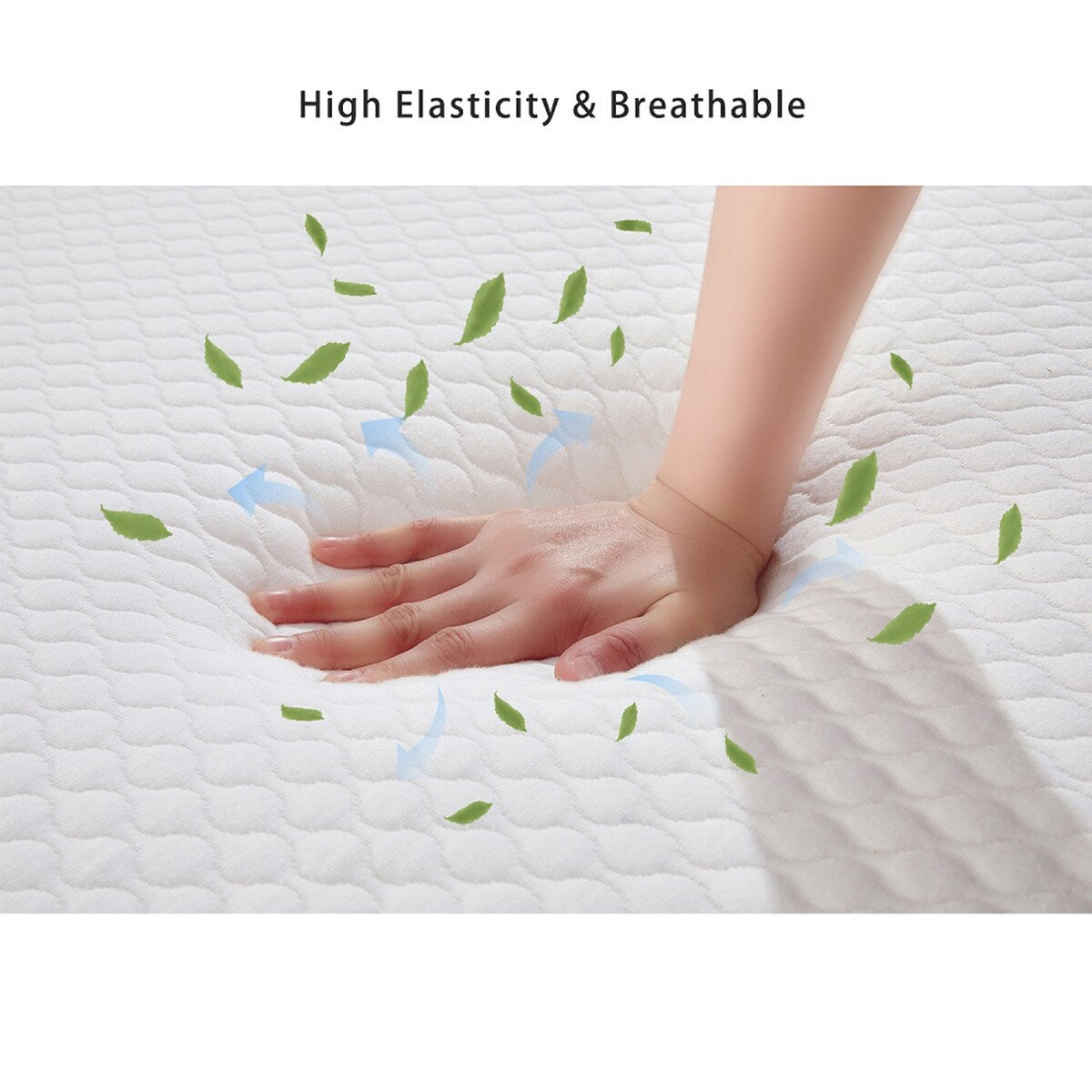 Twin Mattress, 10 Inch Gel Memory Foam Mattress in a Box