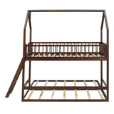 Twin Over Twin House Bunk Bed with Extending Twin Trundle