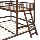 Twin Over Twin House Bunk Bed with Extending Twin Trundle