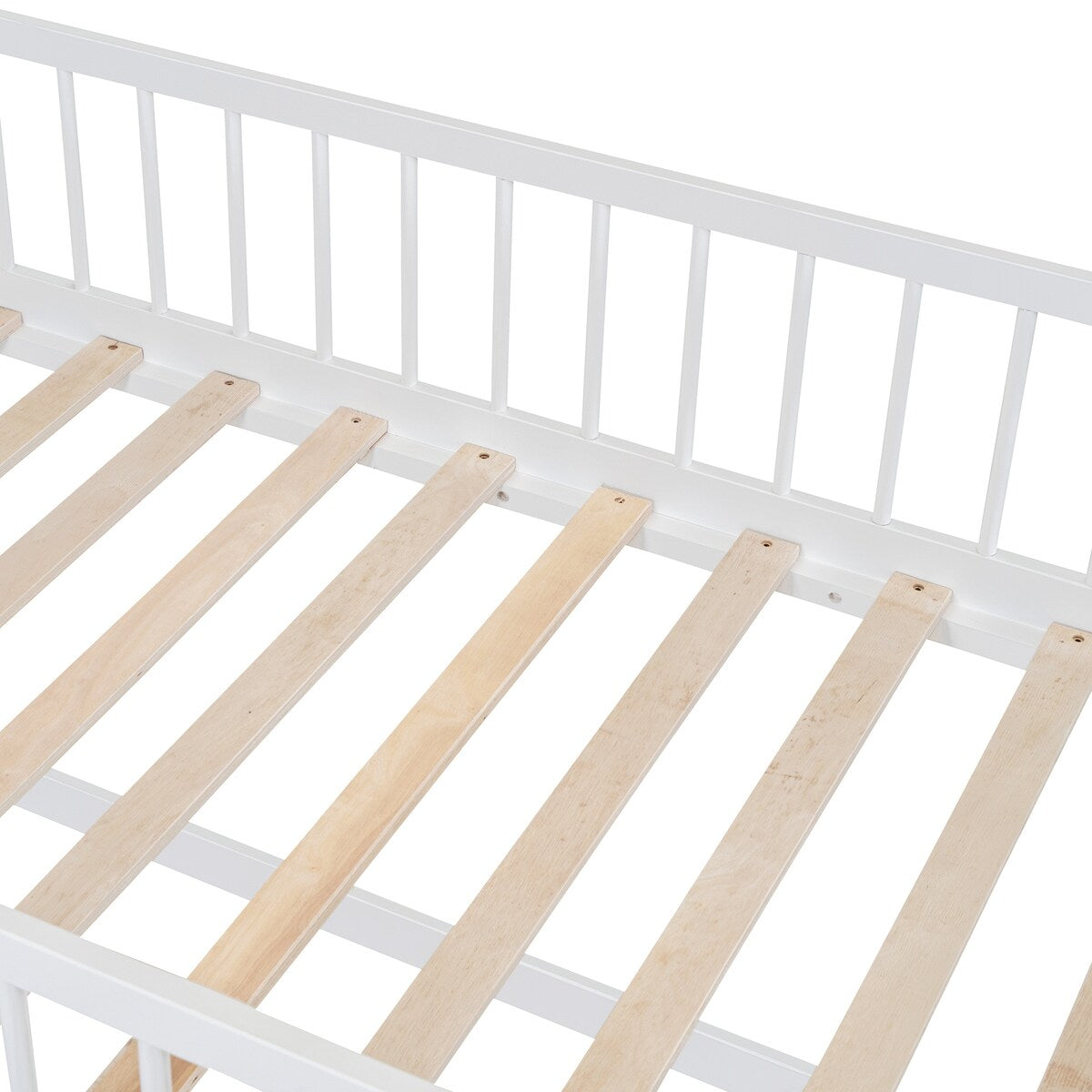 Twin Over Twin House Bunk Bed with Extending Twin Trundle