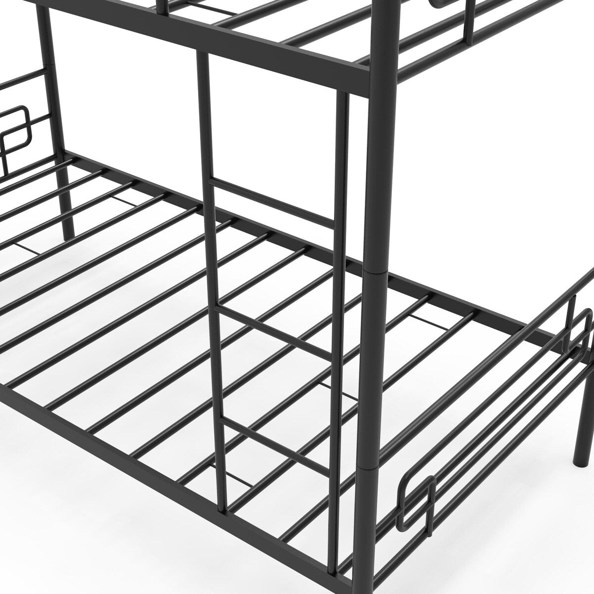 Twin-Over-Twin Metal Bunk Bed