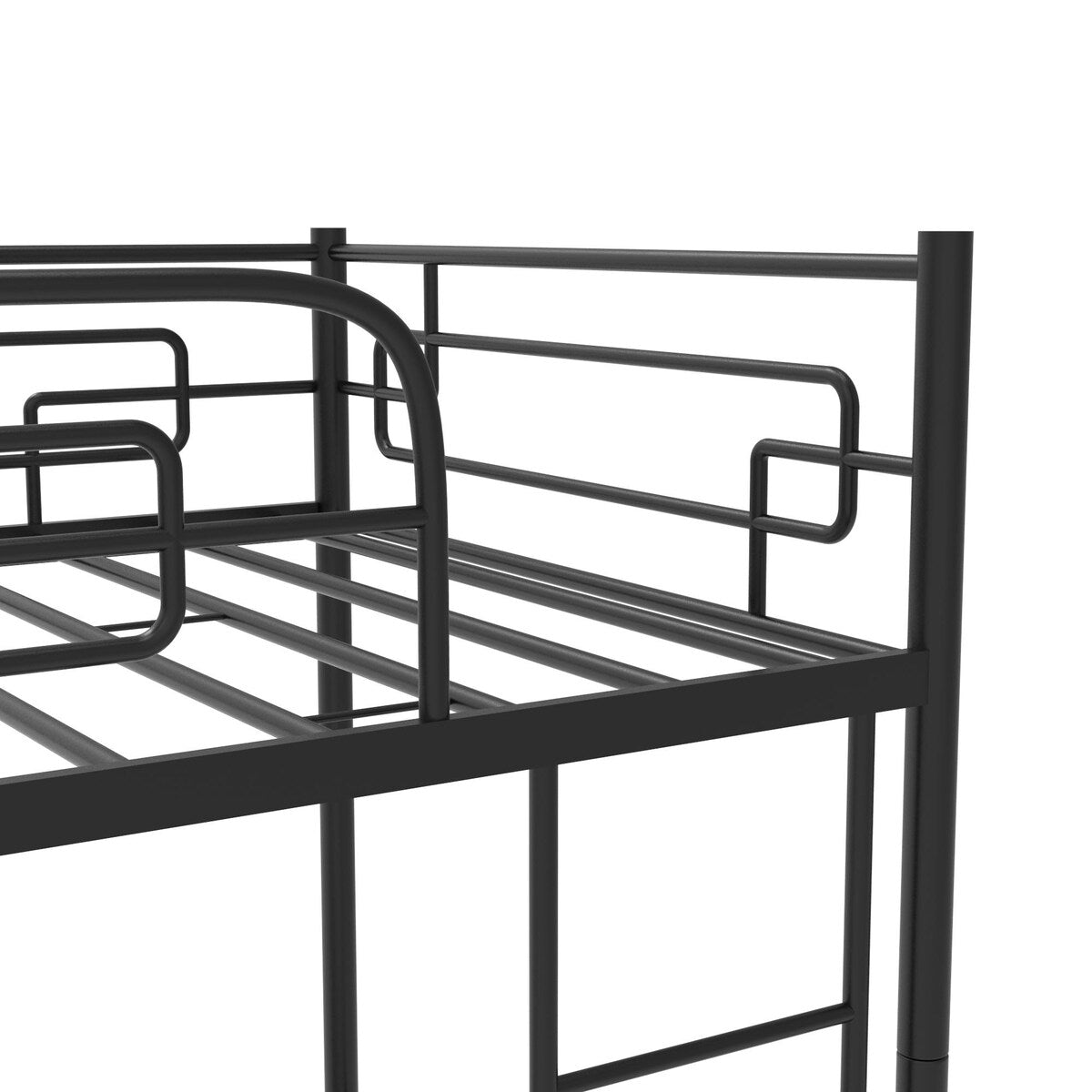 Twin-Over-Twin Metal Bunk Bed