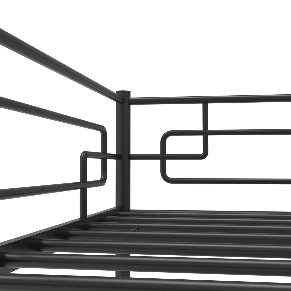 Twin-Over-Twin Metal Bunk Bed
