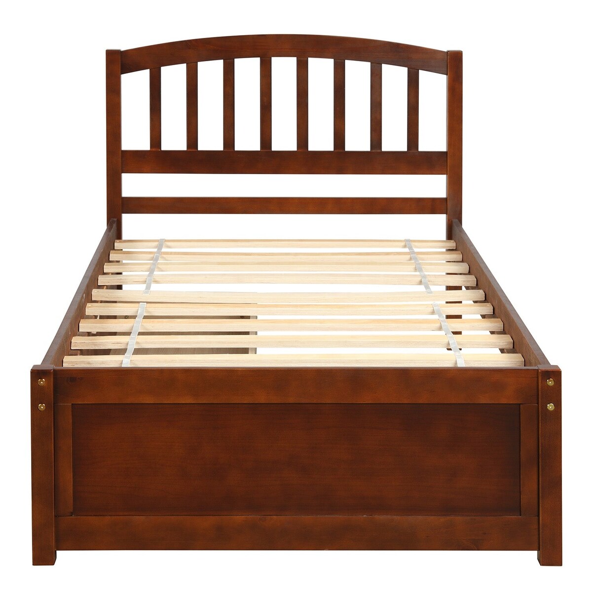 Twin Platform Storage Bed Wood Bed Frame