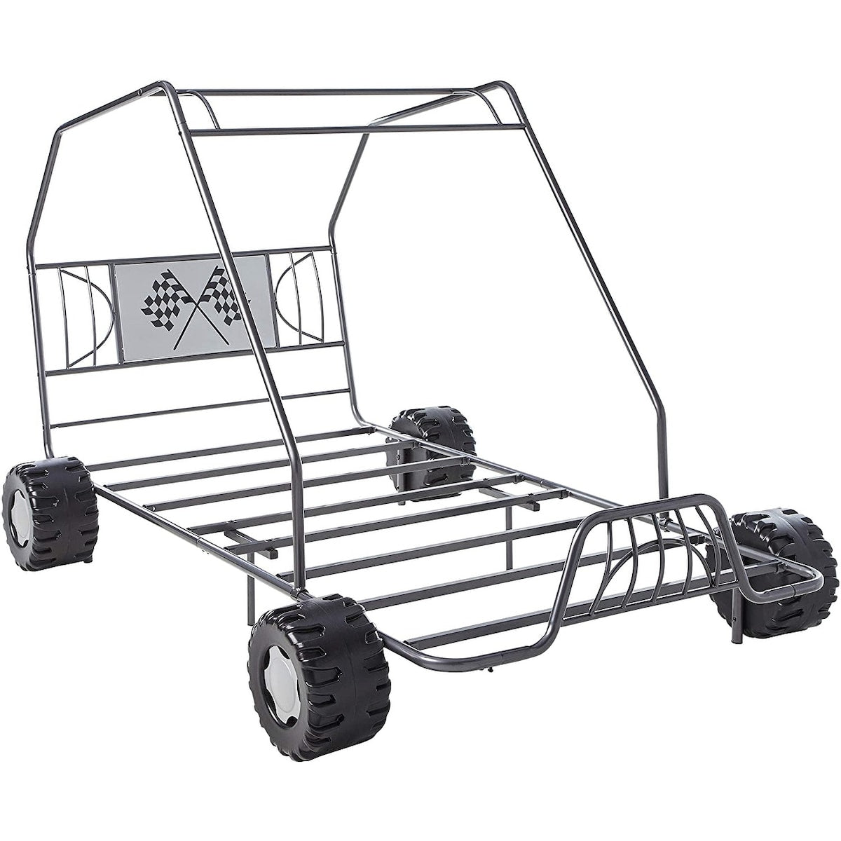 Twin Size Car Model Bed with Wheels