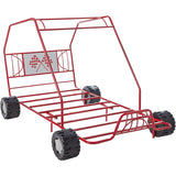 Twin Size Car Model Bed with Wheels