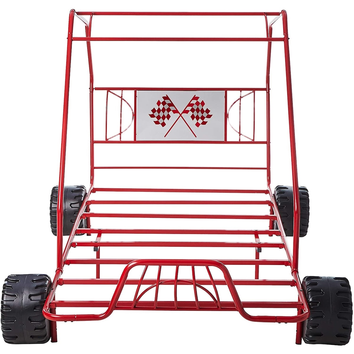 Twin Size Car Model Bed with Wheels