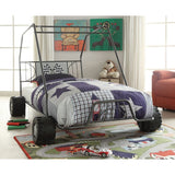 Twin Size Car Model Bed with Wheels