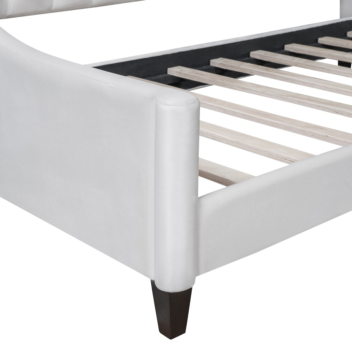 Twin Size Daybed w/ Tufted Button for Living Room Bedroom GuestRoom