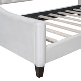 Twin Size Daybed w/ Tufted Button for Living Room Bedroom GuestRoom