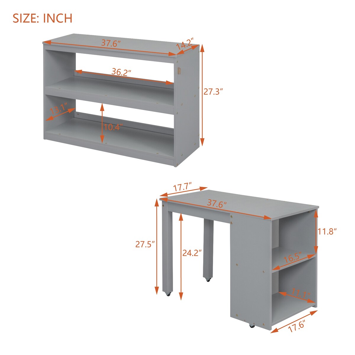 Twin Size Loft Bed With Desk,3 Drawers,Storage Stairs and Shelves