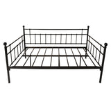 Twin Size Multifunctional Metal Platform with Headboard