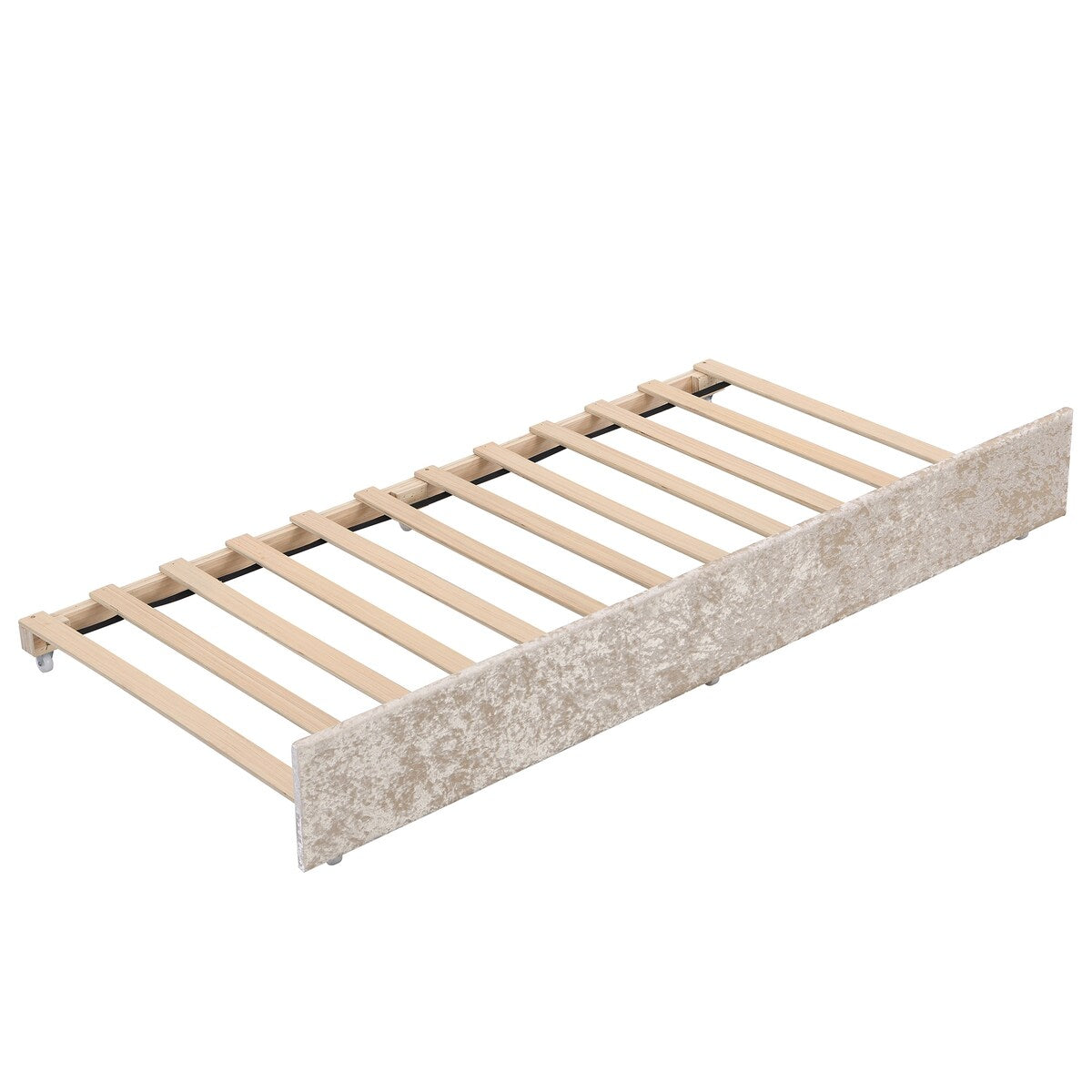 Twin Size Velvet Daybed with Drawers/Trundle and Shelves
