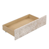 Twin Size Velvet Daybed with Drawers/Trundle and Shelves