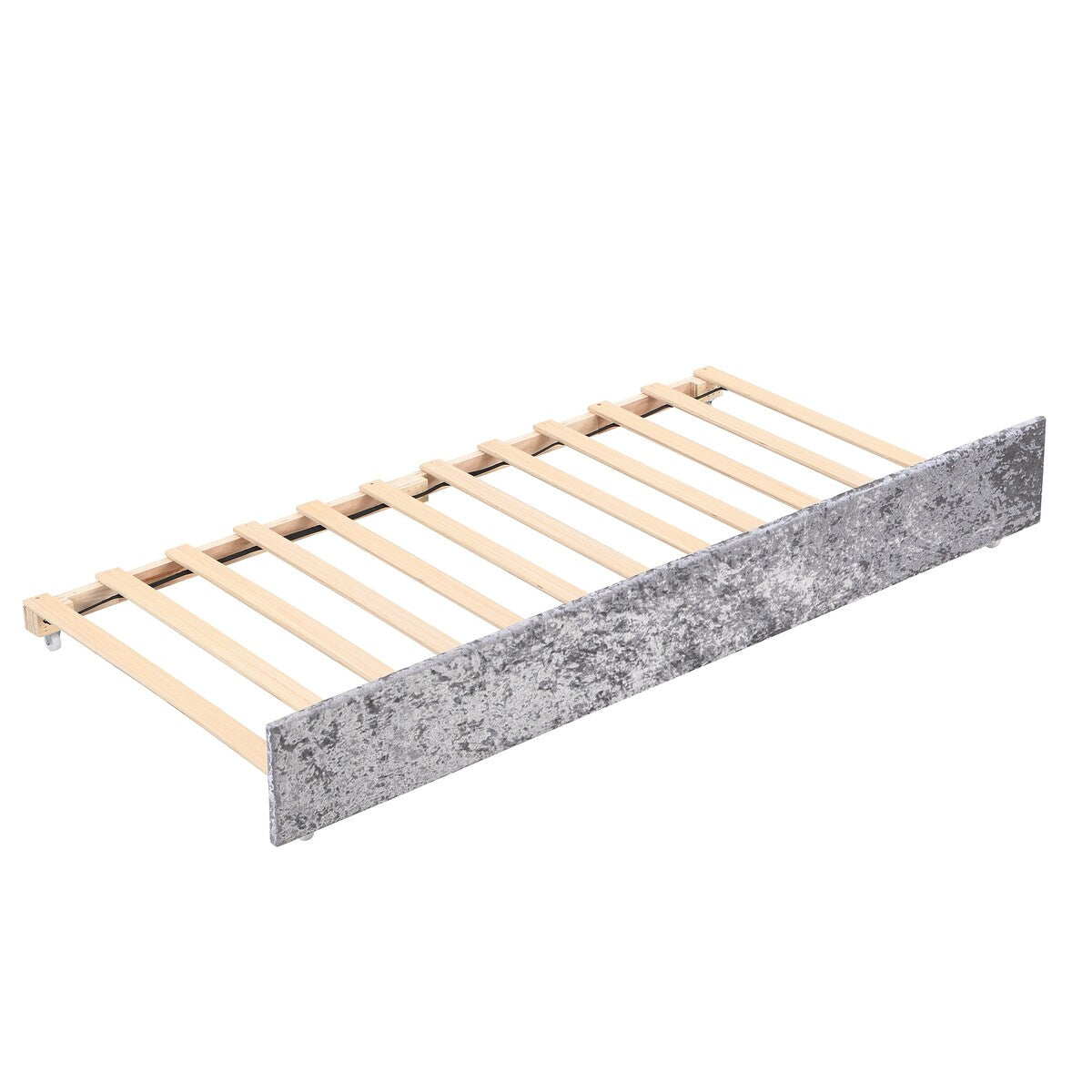 Twin Size Velvet Daybed with Drawers/Trundle and Shelves