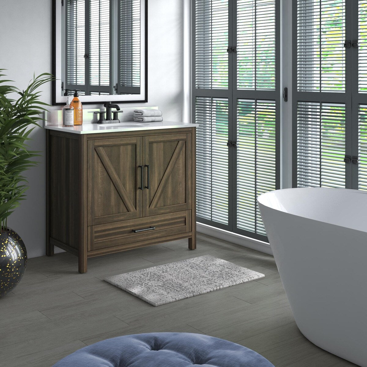 Twin Star Home 36" Single Bathroom Vanity
