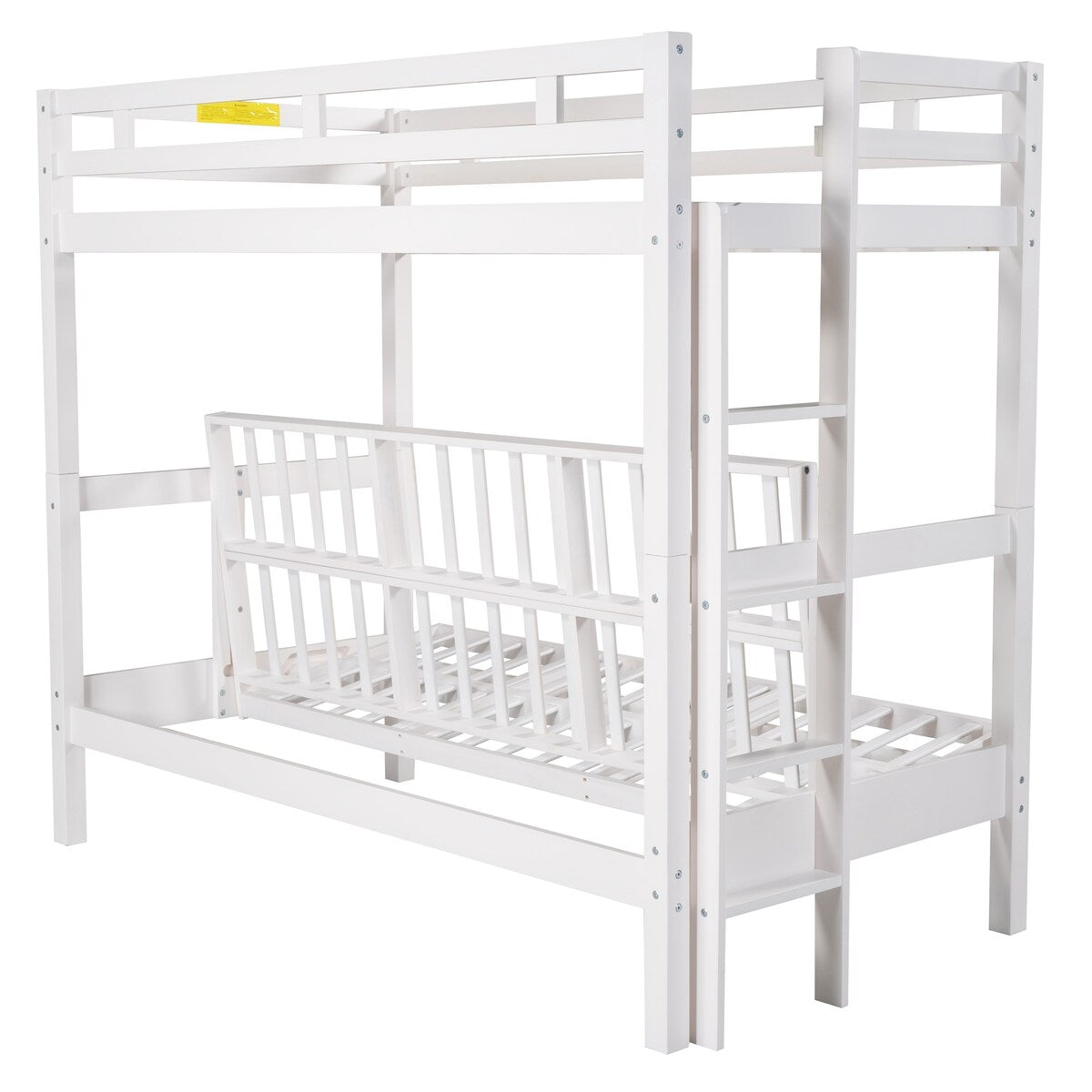Twin over Full Bunk Bed, Down Bed Can Be Converted into Daybed