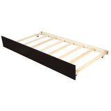 Twin size Platform Bed with Trundle