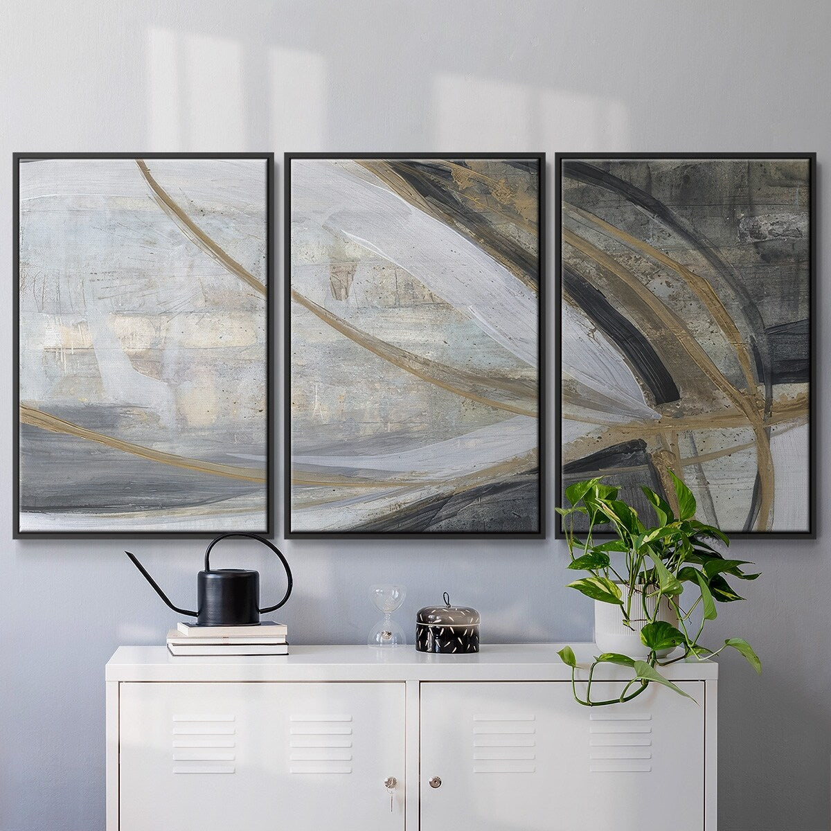 Twisting Vortex I - Multi Piece Framed Canvas