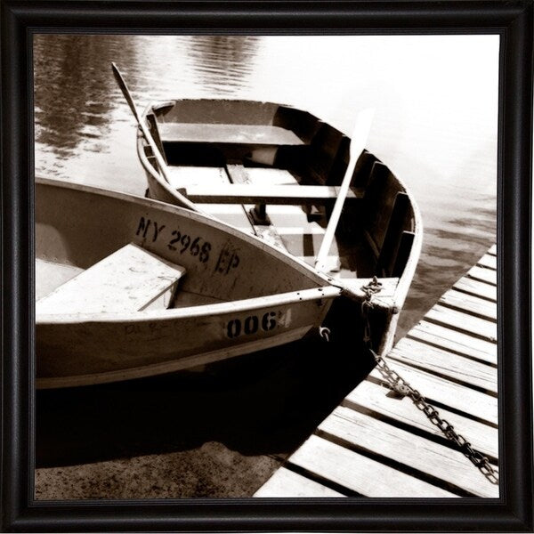 Two Boats-HARBOA53731 Print 15"x15" by Harold Silverman - Boats